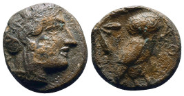 Greek Coins. 4th - 1st century B.C. AE
Reference:
Condition: Very Fine

Weight:14.34gr
Dimention:23.40mm