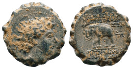 Greek Coins. Seleukid Empire, 4th - 1st century B.C. AE
Reference:
Condition: Very Fine

Weight:6.70gr
Dimention:22.25mm