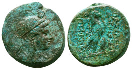 Greek Coins. Seleukid Empire, 4th - 1st century B.C. AE
Reference:
Condition: Very Fine

Weight:20.20gr
Dimention:20.75mm