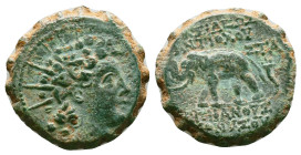Greek Coins. Seleukid Empire, 4th - 1st century B.C. AE
Reference:
Condition: Very Fine

Weight:7.52gr
Dimention:20.65mm