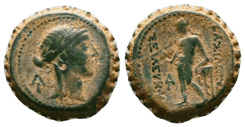 Greek Coins. Seleukid Empire, 4th - 1st century B.C. AE
Reference:
Condition: ...