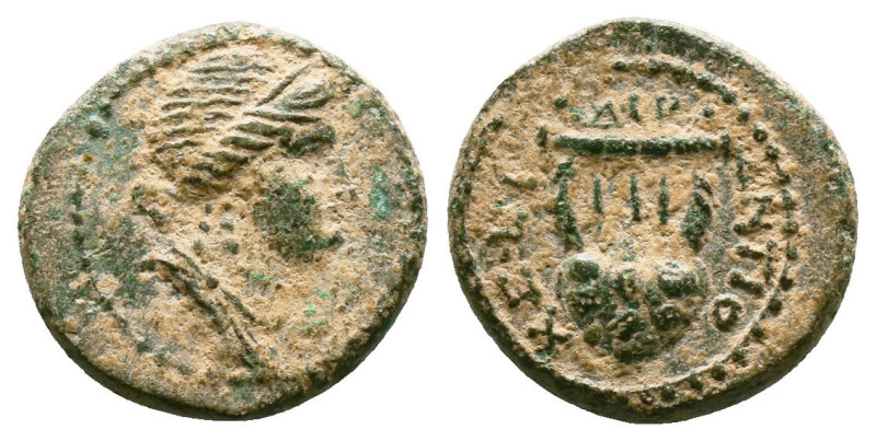 Greek Coins. Seleukid Empire, 4th - 1st century B.C. AE
Reference:
Condition: ...