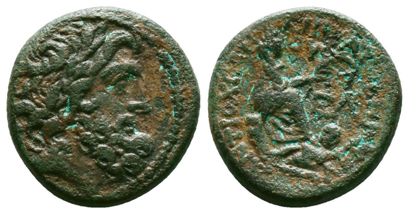 Greek Coins. Seleukid Empire, 4th - 1st century B.C. AE
Reference:
Condition: ...