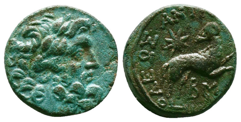 Greek Coins. Seleukid Empire, 4th - 1st century B.C. AE
Reference:
Condition: ...