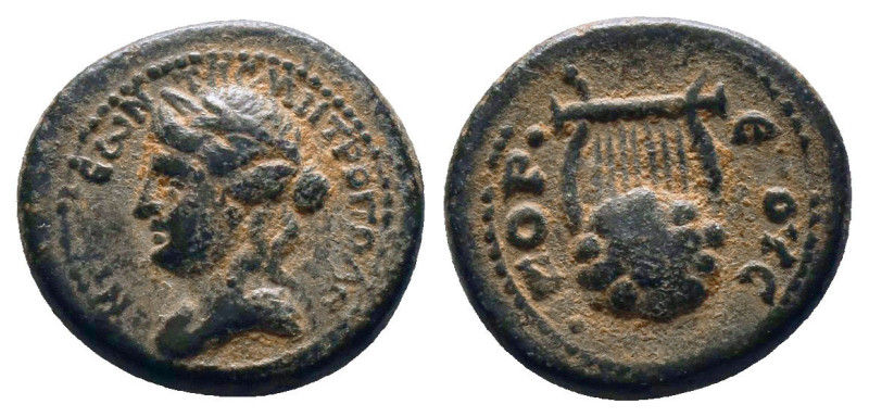 Greek Coins. Seleukid Empire, 4th - 1st century B.C. AE
Reference:
Condition: ...