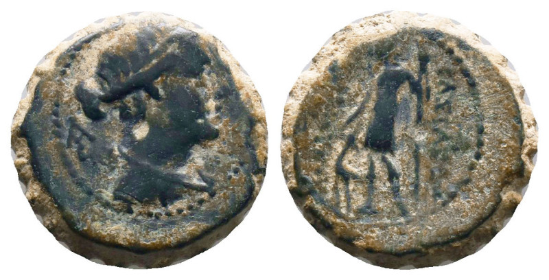 Greek Coins. Seleukid Empire, 4th - 1st century B.C. AE
Reference:
Condition: ...