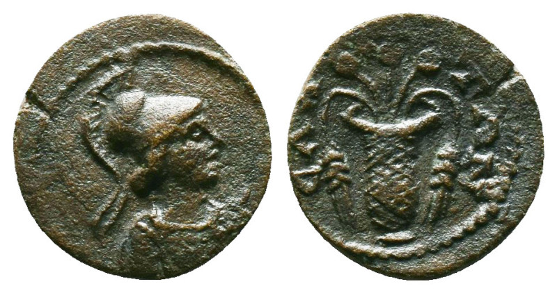 Greek Coins. 4th - 1st century B.C. AE
Reference:
Condition: Very Fine

Weig...