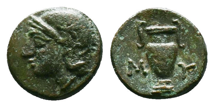 Greek Coins. 4th - 1st century B.C. AE
Reference:
Condition: Very Fine

Weig...