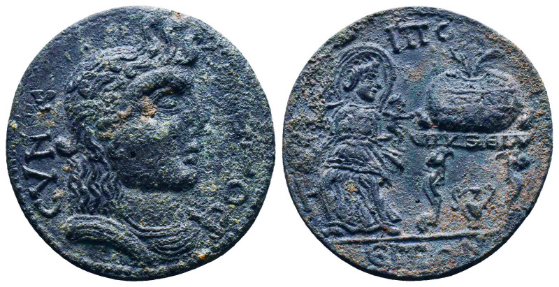 LYDIA, Tripolis. Pseudo-autonomous issue. temp. Severans, AD 193-235. Æ. CYNKΛHT...