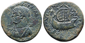 CILICIA, Tarsus. Caracalla. AD 198-217. Æ 
Reference:
Condition: Very Fine

Weight:18.96gr
Dimention:32.75mm