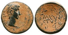 Seleucis and Pieria. Antioch. Augustus, 27 BC-AD 14. As
Reference:
Condition: Very Fine

Weight:9.59gr
Dimention:24.54mm