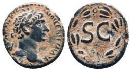 TRAJAN, A.D. 98-117. Seleucis and Piera, Antioch. AE 
Reference:
Condition: Very Fine

Weight:7.13gr
Dimention:22.31mm