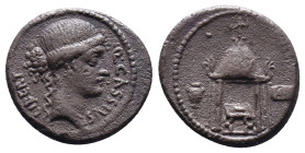 Cassius. Q. Cassius Longinus. Denarius. 55 BC. Rome.
Reference:
Condition: Very Fine

Weight:3.89gr
Dimention:19.36mm