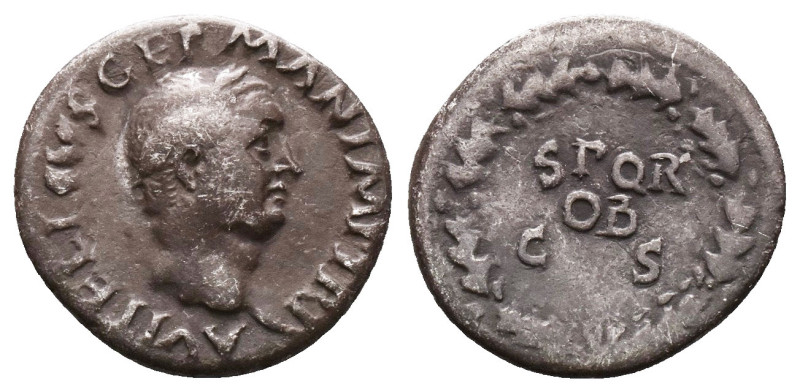 Vitellius. AD 69. AR Denarius. Rome mint. Struck circa late April-20 December. A...