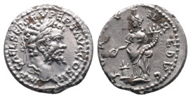 Septimius Severus. A.D. 193-211. AR denarius 
Reference:
Condition: Very Fine

Weight:3.32gr
Dimention:18.07mm