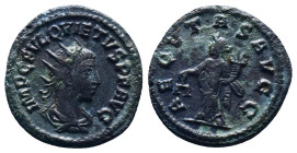 Roman Imperial Coins, Quietus. Usurper, A.D. 260-261. AE antoninianus
Reference:
Condition: Very Fine

Weight:3.42gr
Dimention:21.18mm