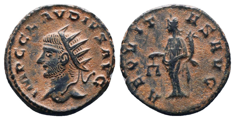 Roman Imperial Coins, Claudius II Gothicus. A.D. 268-270. Æ antoninianus
Refere...