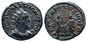 Valerian II. Caesar, A.D. 256-258. AR antoninianus
Reference:
Condition: Very Fine

Weight:4.30gr
Dimention:21.23mm
