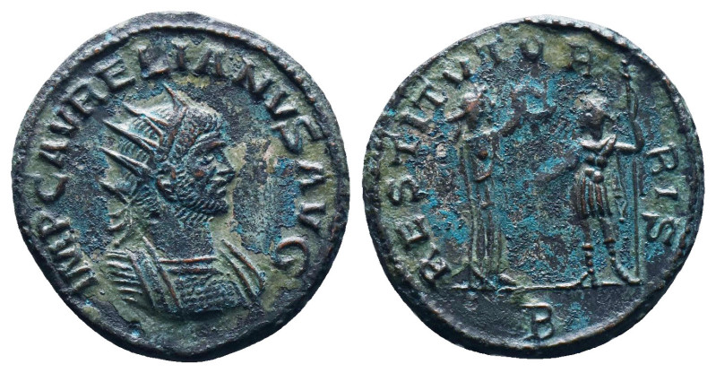 Roman Imperial Coins, Aurelian. A.D. 270-275. AE antoninianus 
Reference:
Cond...