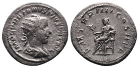Roman Imperial Coins, Gordian III. A.D. 238-244. AR antoninianus
Reference:
Condition: Very Fine

Weight:3.57gr
Dimention:22.86mm