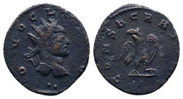 Roman Imperial Coins, Claudius II Gothicus. A.D. 268-270. Æ antoninianus
Reference:
Condition: Very Fine

Weight:2.23gr
Dimention:18.57mm