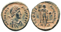Roman Imperial Coins, Theodosius I. A.D. 379-395. AE majorina
Reference:
Condition: Very Fine

Weight:5.41gr
Dimention21.99mm