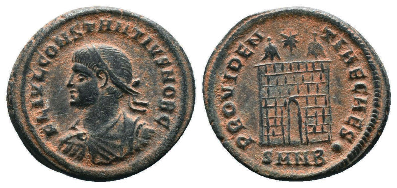 Roman Imperial Coins, Constantius II. As Caesar, A.D. 324-337. AE follis
Refere...