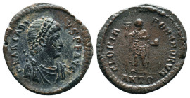Arcadius. A.D. 383-408. AE
Reference:
Condition: Very Fine

Weight:5.08gr
Dimention:23.77mm