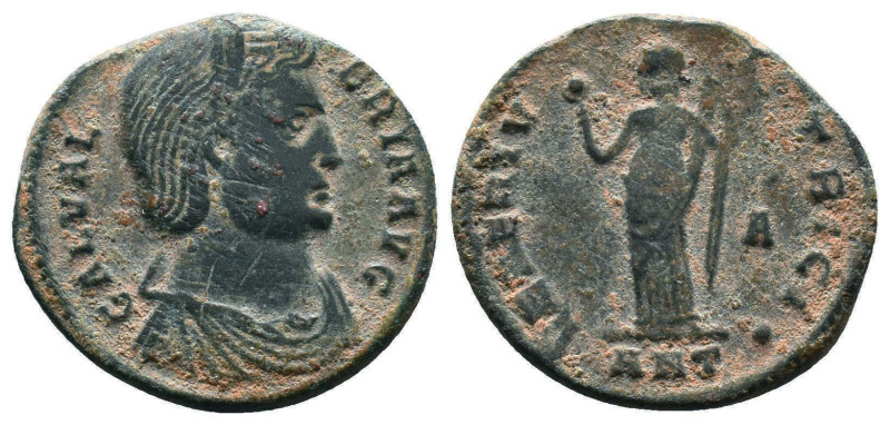 Roman Imperial Coins, Galeria Valeria. Augusta, A.D. 293(?)-311. AE follis
Refe...