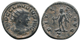 Roman Imperial Coins, Claudius II Gothicus. A.D. 268-270. Æ antoninianus
Reference:
Condition: Very Fine

Weight:3.93gr
Dimention:20.00mm