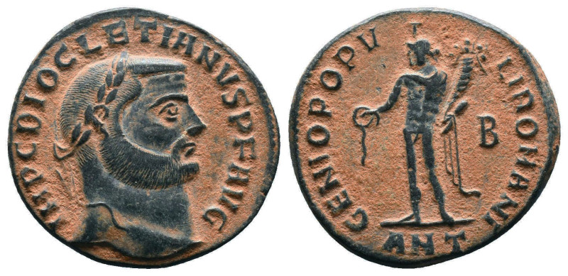 Diocletian. A.D. 284-305. AE
Reference:
Condition: Very Fine

Weight:8.21gr...