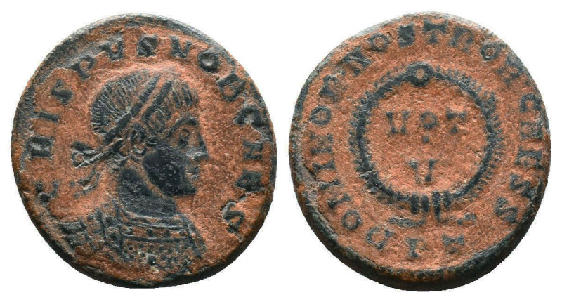 Crispus. Caesar, A.D. 317-326. AE 
Reference:
Condition: Very Fine

Weight:3...