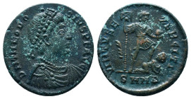 Roman Imperial Coins, Theodosius I. A.D. 379-395. AE majorina
Reference:
Condition: Very Fine

Weight:5.20gr
Dimention:22.97 mm