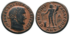 Maximinus. A.D. 286-305. AE follis
Reference:
Condition: Very Fine

Weight:6.41gr
Dimention:22.00mm