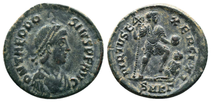 Theodosius I. A.D. 379-395. AE
Reference:
Condition: Very Fine

Weight:5.05g...