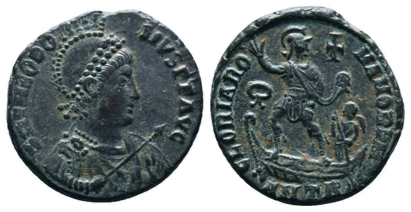 Theodosius I. A.D. 379-395. AE
Reference:
Condition: Very Fine

Weight:5.27g...