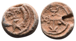 Byzantine Lead Seals, 7th - 13th Centuries
Reference:
Condition: Very Fine

Weight:6.59gr
Dimention:17.18mm