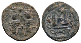 Arab - Byzantine Coins AE, 7th - 13th Centuries.
Reference:
Condition: Very Fine

Weight:2.90gr
Dimention:19.32mm