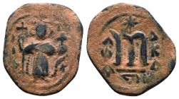 Arab - Byzantine Coins AE, 7th - 13th Centuries.
Reference:
Condition: Very Fine

Weight:4.68gr
Dimention:23.17mm