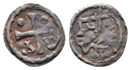 Crusaders Coins, 11th - 13th Centuries.
Reference:
Condition: Very Fine

Weight:0.41gr
Dimention:12.94mm