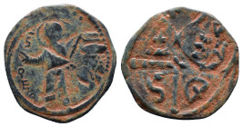 Crusaders Coins, 11th - 13th Centuries.
Reference:
Condition: Very Fine

Weight:2.56gr
Dimention:20.16mm