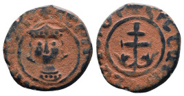 Crusaders Coins, 11th - 13th Centuries.
Reference:
Condition: Very Fine

Weight:3.77gr
Dimention:20.56mm