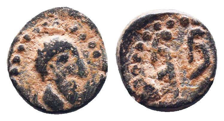 Ancient Greek

KINGS OF OSRHOENE (EDESSA). Ma'nu VIII Philoromaios, 167-179. A...