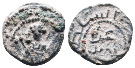 ISLAMIC, Anatolia & al-Jazira (Post-Seljuk). Salduqids. Diya' al-Din Ghazi, circa AH 518-526 / AD 1124-1132. Fals (Bronze, 19 mm, 3.41 g, 18.67mm), ci...