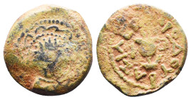 Judae Coins, Ae.
Reference:
Condition: Very Fine

Weight:5.14gr
Dimention:19.66mm