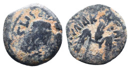 Judae Coins, Ae.
Reference:
Condition: Very Fine

Weight:1.71gr
Dimention:14.93mm