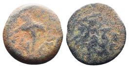 Judae Coins, Ae.
Reference:
Condition: Very Fine

Weight:2.37gr
Dimention:16.13mm