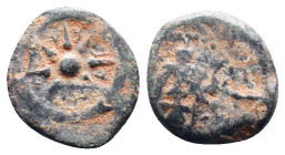 Judae Coins, Ae.
Reference:
Condition: Very Fine

Weight:2.12gr
Dimention:15.71mm
