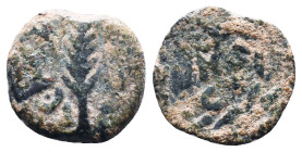 Judae Coins, Ae.
Reference:
Condition: Very Fine

Weight:1.71gr
Dimention:15.69mm