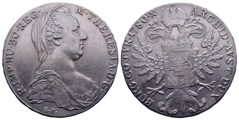 AUSTRIA. 1 Thaler. Maria Theresa. 
Reference:
Condition: Very Fine

Weight:2...